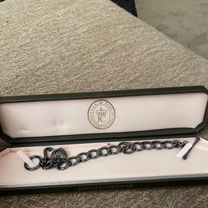 Charm black chunky bracelets